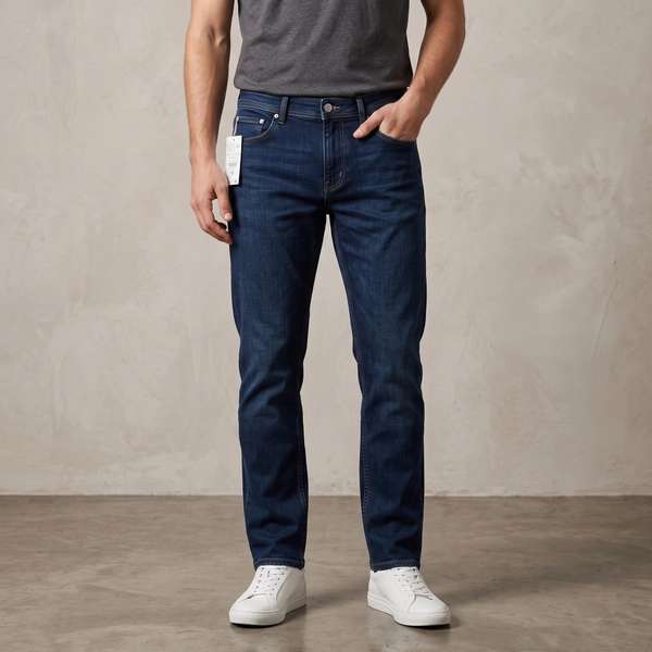 Regular Fit Denim Jeans For Men’sHeritage Blue