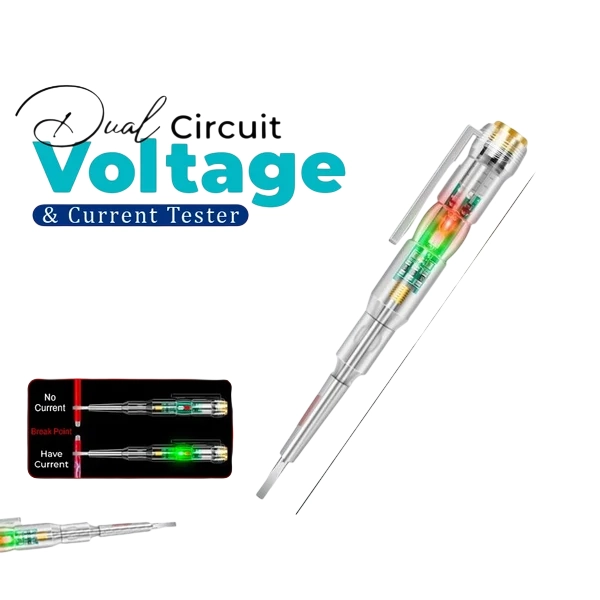 Dual Circuit Voltage & Current Tester